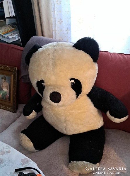 Large plush panda 88 cm.