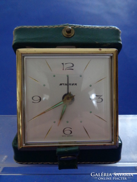 Stager Germany alarm clock ca 1950
