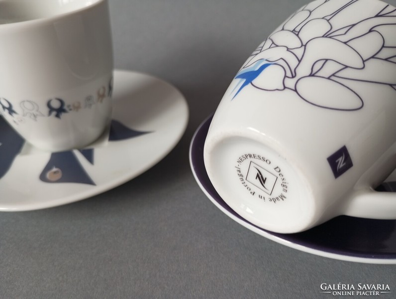 3X limited nespresso jinogalba/singatoba cup with coaster