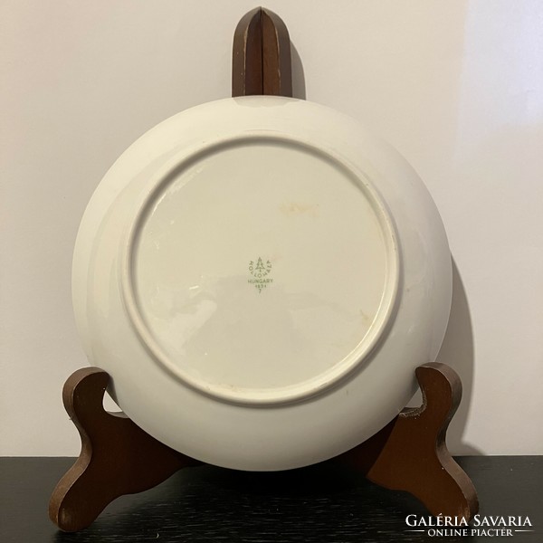 Hollóházi sünis porcelán kistányér - ovis tányér - gyerek tányér 15 cm