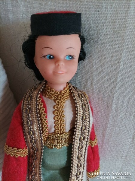 Baby in Russian folk costume