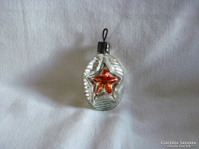 Old glass Christmas tree decoration - 