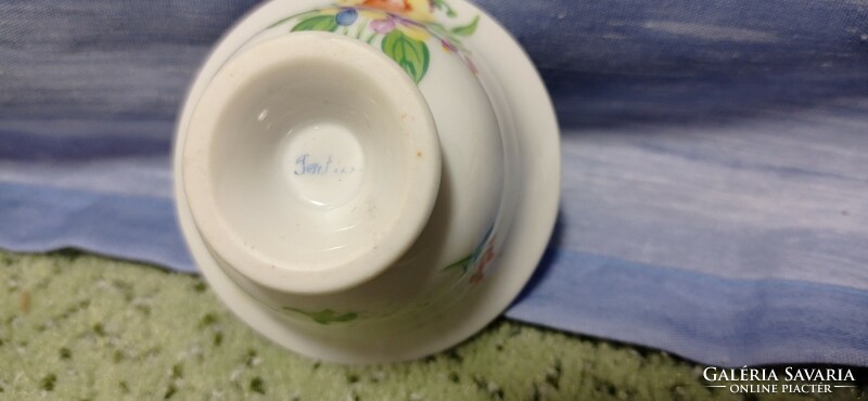 Rare, special, Herend cup and bowl. Third.