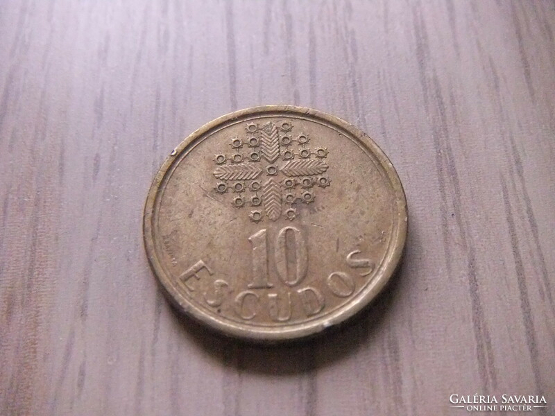 10  Escudo   1991   Portugália
