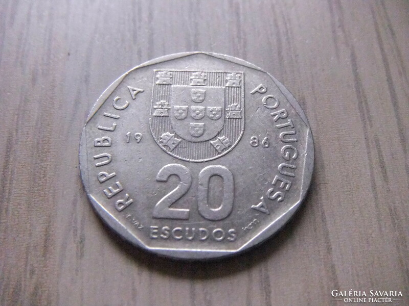 20  Escudo   1986   Portugália