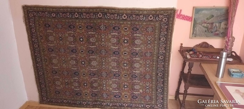 Hand-knotted carpet, large, densely knotted, negotiable!
