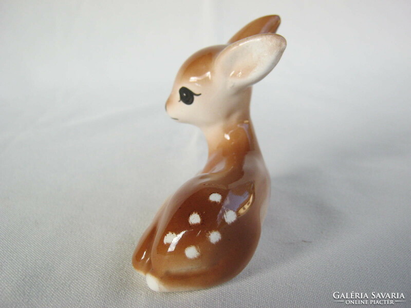 Granite ceramic cute little doe fawn