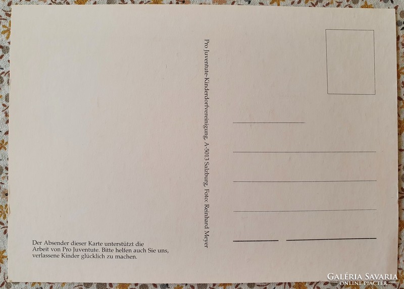Képeslap üdvözlőlap üdvözlőkártya levelezőlap postatiszta német