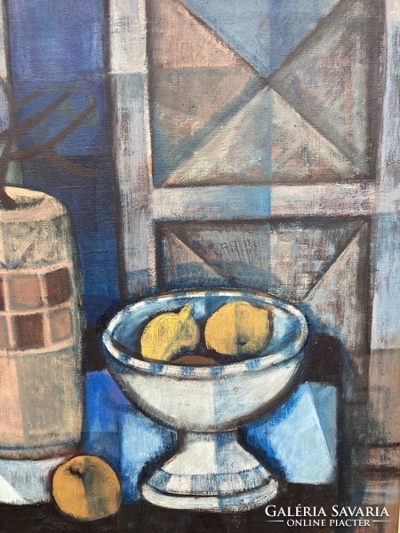 Ágnes Garabuczy - still life with lemons