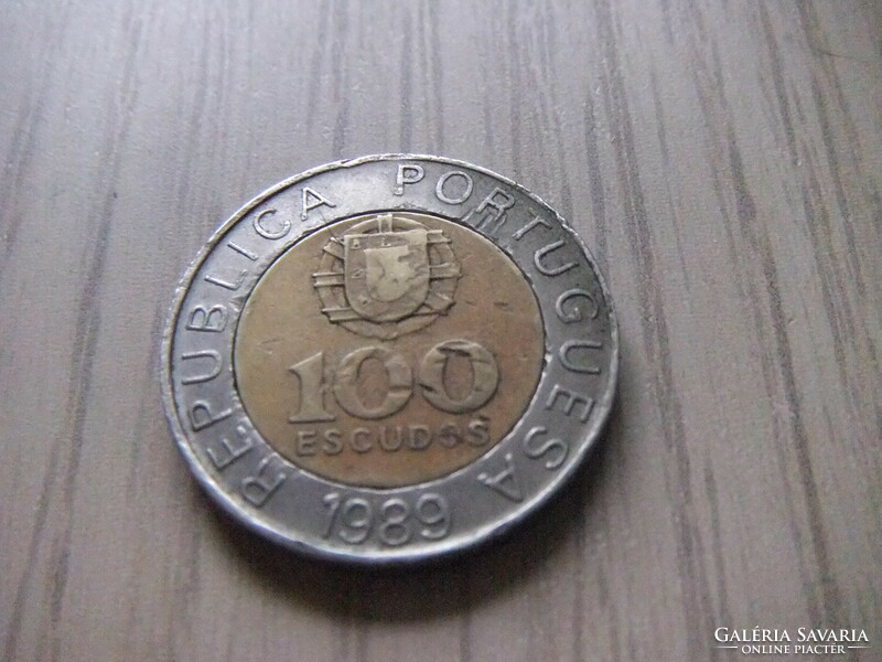 100  Escudo   1989   Portugália