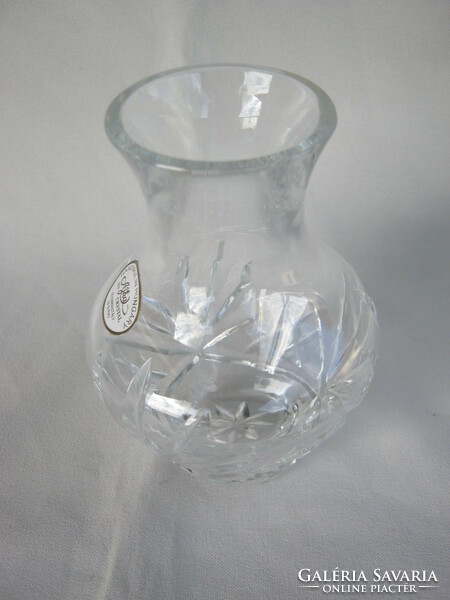 Ajka kristály ólomkristály üveg váza