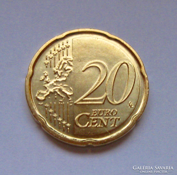 Németország - 20 Euro Cent - 2023 -"F" - Brandenburgi kapu