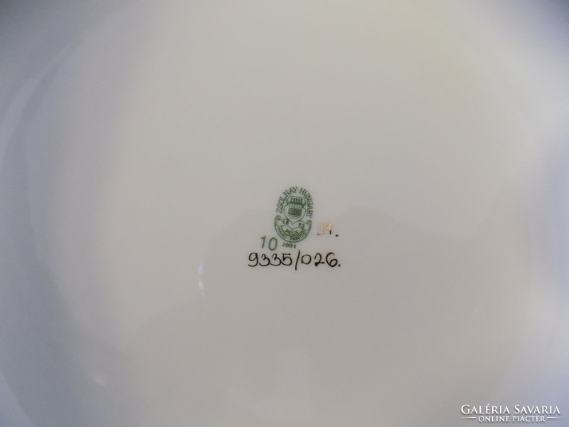Zsolnay butterfly pattern soup bowl!