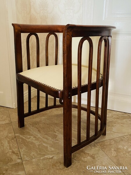 Armchair designed by Josef Hoffmann around 1905