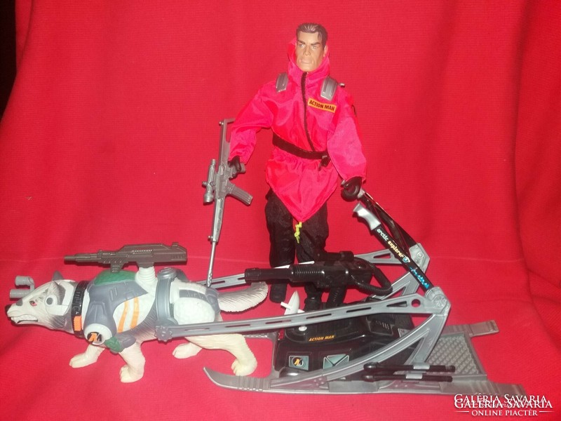 1999 Action MAN HASBRO akció katona harcos Polar Arctic Mission figura 29 cm