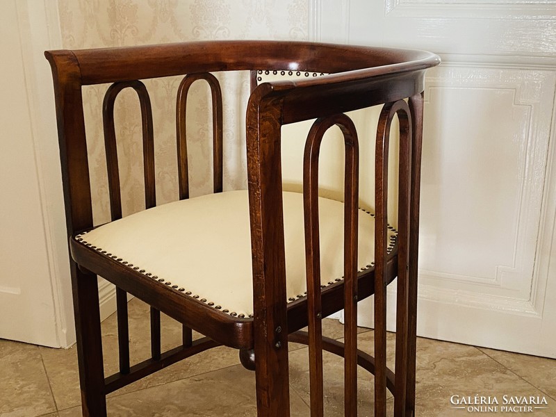 Armchair designed by Josef Hoffmann around 1905