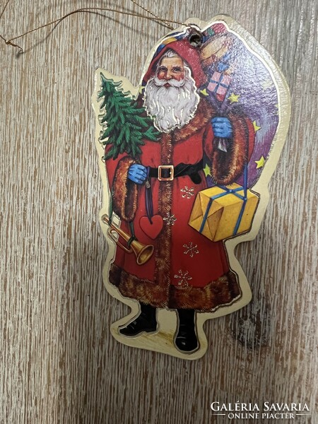 Hard paper Santa Claus Christmas tree decoration