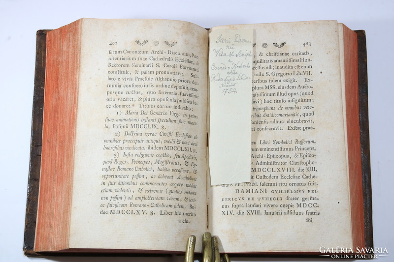 1775 - Horányi Elek - Memoria hungarorum 3 köteteben Teljes Szép Bőrkötésben!