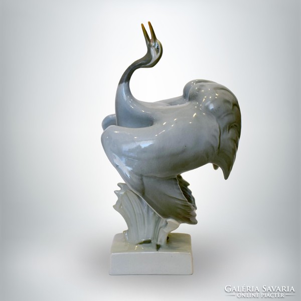 Rare Zsolnay bird figure