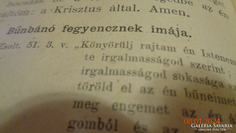 A hit oltára , evangélikus imakönyv  , írta  Gyurgyátz  Ferenc  1893.