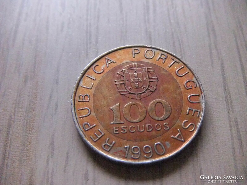 100  Escudo   1990   Portugália