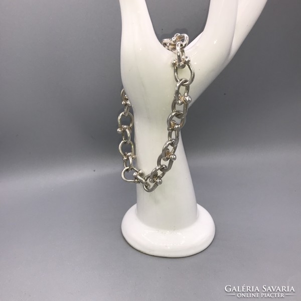 925 marked silver bracelet made of special beads