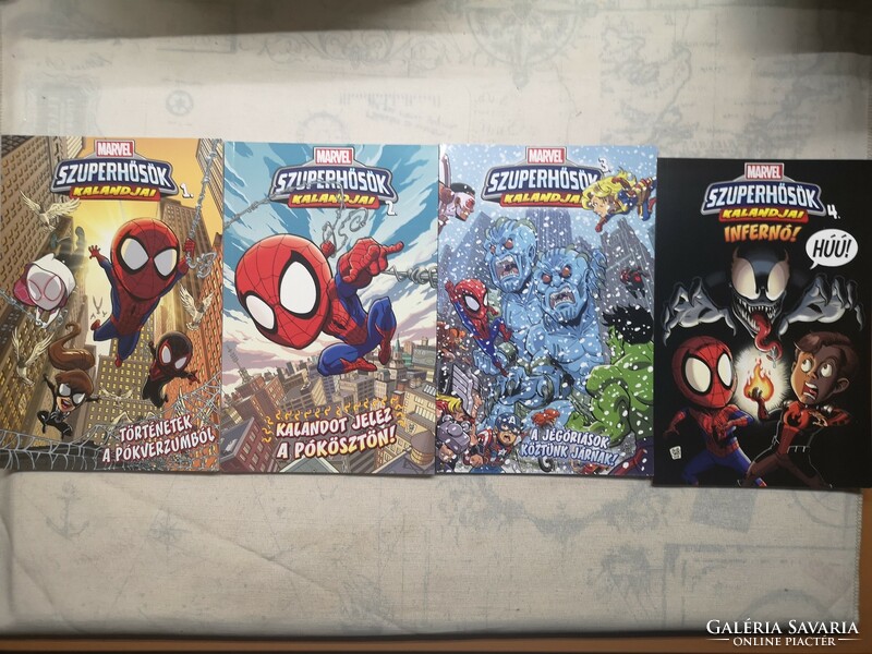 Adventures of Marvel Super Heroes 1-4.