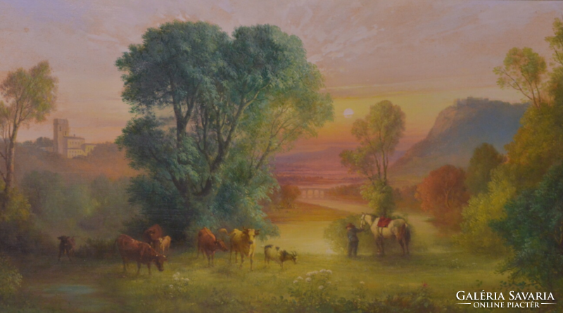 András Januska: sunset