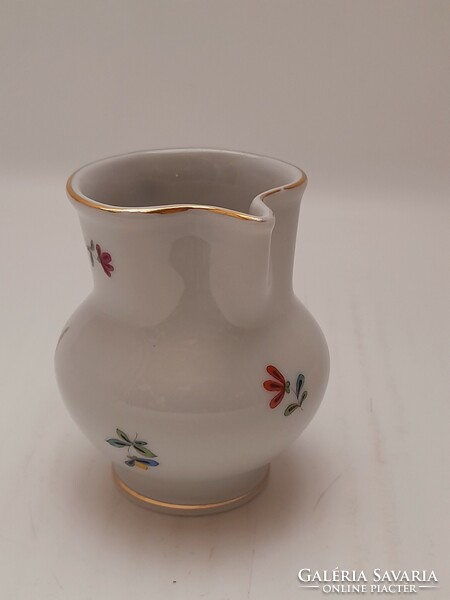 Herend colorful Nanking bouquet patterned milk or cream spout