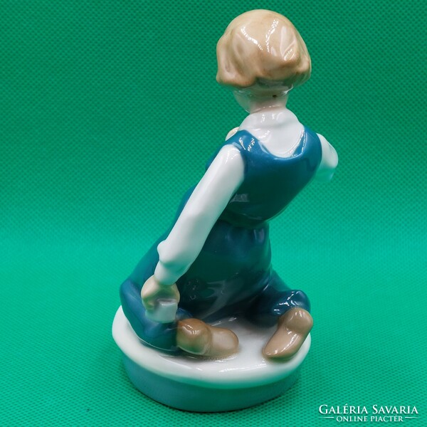 Bohemia royal dux is a rare collector's play children's figure