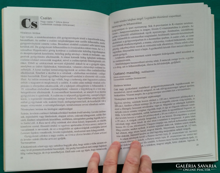 H. Mészáros Erzsébet: Termeszthető gyógynövények - Természetgyógyászat > Fűszer- és gyógynövény