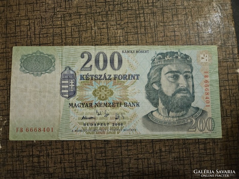 2006-os 200 Forint FB