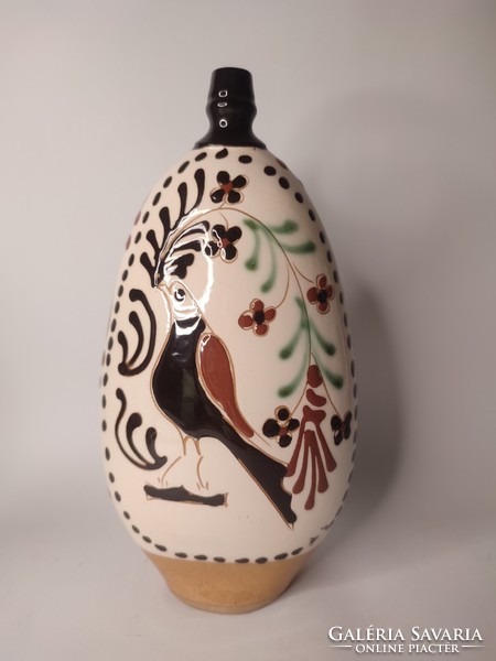 An inscribed earthenware bottle made from Hejóssalontan