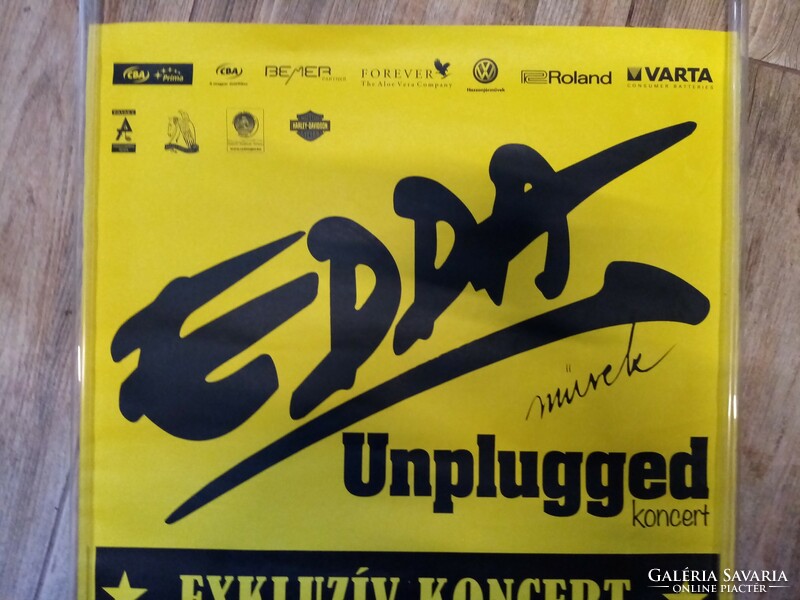 Edda concert poster. 69 X 48 cm.