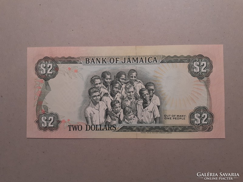 Jamaika-2 Dollár 1993 UNC