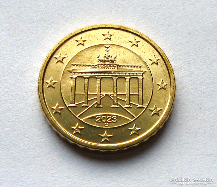 Németország - 10 Euro Cent - 2023 - Brandenburgi kapu