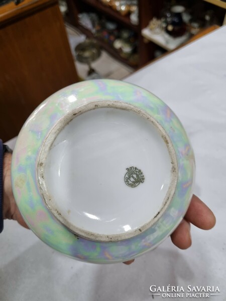 Old Czechoslovakian porcelain bonbonier