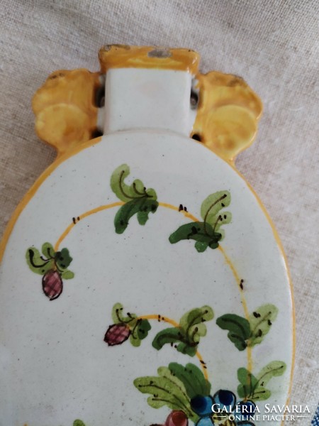 Picur, kerámia váza - kézi festetten