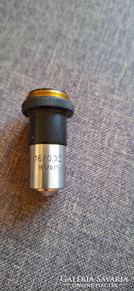 Old microscope objective
