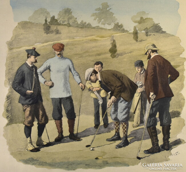 Arthur Burdett Frost ( 1851 – 1928) GOLF OKTATÁS