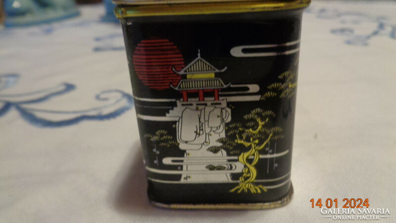 Chinese tea box, original, 4.3 x 6.2 cm