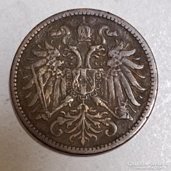 1912.  Ausztria 2 Heller (489)