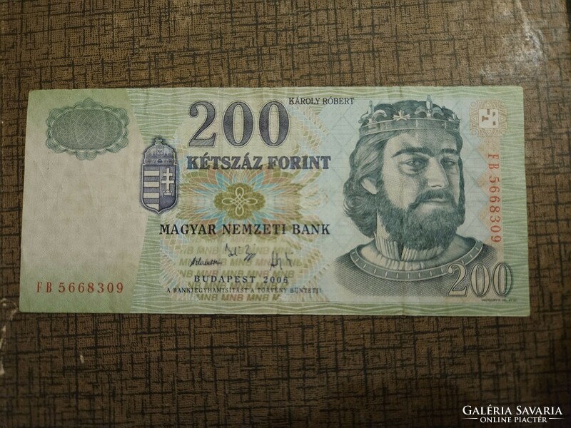 2006-os 200 Forint FB