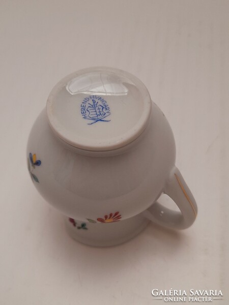 Herend colorful Nanking bouquet patterned milk or cream spout