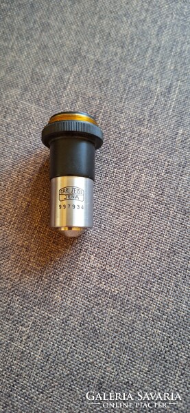 Old microscope objective