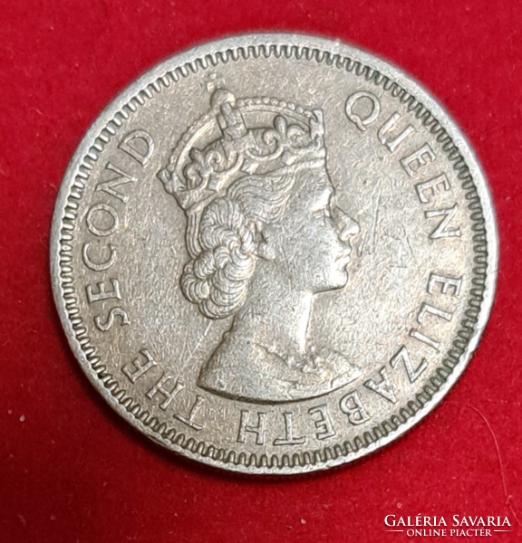 Eastern Caribbean States 25 cents, 1965 (893)