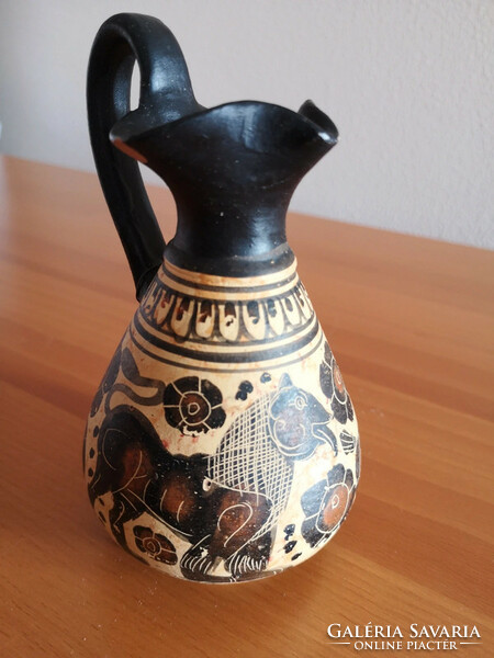 An authentic copy of an antique Greek jug