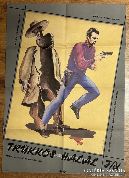 Trükkös halál filmplakát