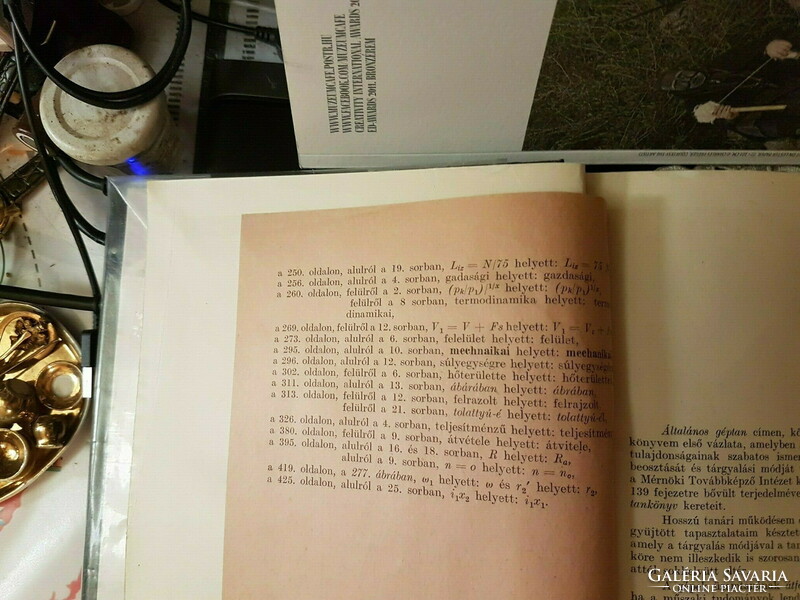 Egyetemi  tankönyv (műszaki)  Pattantyús  -1944-ből ) jó állapotu , szép lapokkal
