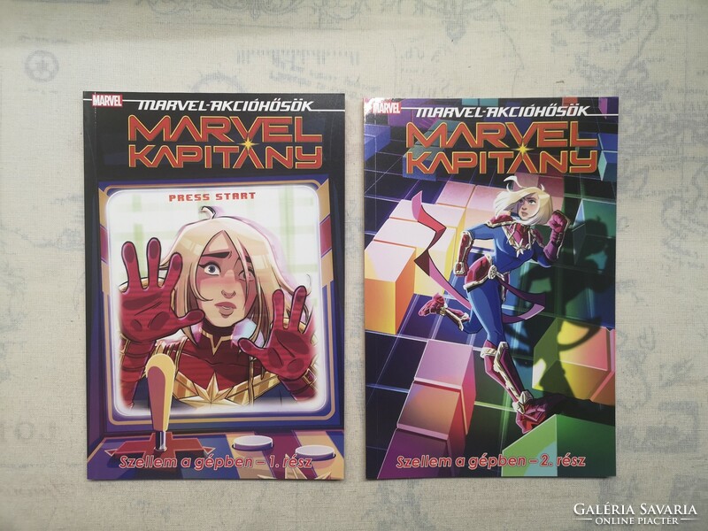 Marvel-Akcióhősök Marvel kapitány 1-4